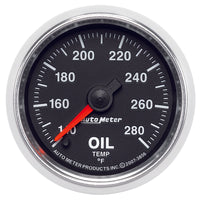Thumbnail for Autometer GS Series 2-1/16in Oil Temperature Gauge 140-280 Degrees Electric Full Sweep