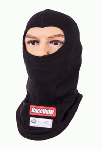 Thumbnail for RaceQuip Black SFI 3.3 Fr Two Layer Hood