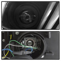 Thumbnail for Spyder 13-14 Ford Mustang (HID Only) Projector Headlights w/Turn Signals - Blk PRO-YD-FM13HID-BK