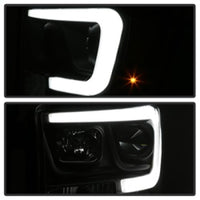 Thumbnail for Spyder Dodge Ram 1500 06-08 V2 Projector Headlights - Light Bar DRL - Black (PRO-YD-DR06V2-LB-BK)