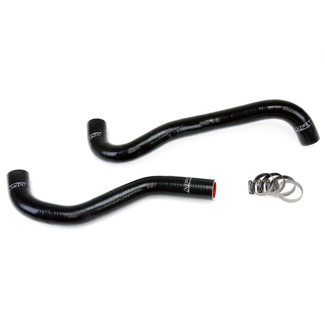HPS Black Reinforced Silicone Radiator Hose Kit Coolant for Honda 12-15 Civic Si
