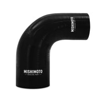 Thumbnail for Mishimoto Silicone Reducer Coupler 90 Degree 2.5in to 3in - Black