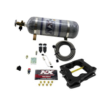 Thumbnail for Nitrous Express Q-Jet/Holley Spread Bore Hitman Nitrous Kit (100-150-200HP) w/Composite Bottle