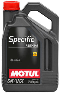 Thumbnail for Motul 5L OEM Synthetic Engine Oil ACEA A1/B1 Specific RBS0-2AE 0W20