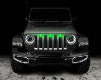 Thumbnail for Oracle Pre-Runner Style LED Grille Kit for Jeep Gladiator JT - Green SEE WARRANTY