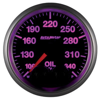 Thumbnail for Autometer Elite 52mm 100-340 Deg F Oil Temp Peak & Warn w/ Electronic Control Gauge