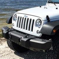 Thumbnail for KC HiLiTES 07-18 Jeep JK (Not for Rubicon/Sahara) 7in. Gravity LED Pro DOT Headlight (Pair Pack Sys)