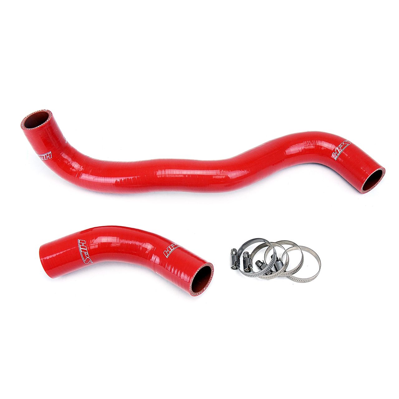 HPS Red Reinforced Silicone Radiator Hose Kit Coolant for Lexus 05-11 IS250 V6 2.5L