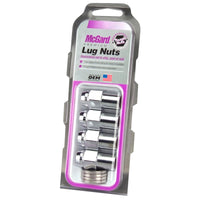Thumbnail for McGard Hex Lug Nut (Reg. Shank - .746in.) 1/2-20 / 13/16 Hex / 1.65in. Length (4-Pack) - Chrome