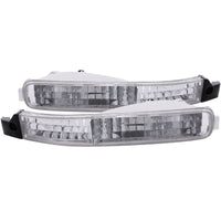 Thumbnail for ANZO 1992-1993 Honda Accord Euro Parking Lights Chrome