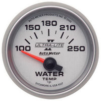 Thumbnail for Autometer Ultra-Lite II 52mm 100-250 Deg F Short Sweep Electronic Water Temp Gauge