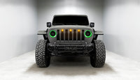 Thumbnail for Oracle Jeep Wrangler JL/Gladiator JT 7in. High Powered LED Headlights (Pair) - Dynamic SEE WARRANTY
