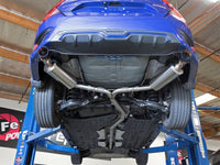 Thumbnail for aFe POWER Takeda 16-17 Honda Civic I4-1.5L (t) 2.5-2.25in 304 SS CB Dual-Exit Exhaust Blue Tips