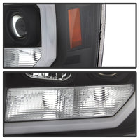 Thumbnail for Spyder GMC Sierra 1500/2500/3500 07-13 V2 Projector Headlights- Black PRO-YD-GS07V2-LBDRL-BK