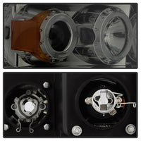 Thumbnail for Spyder Dodge Ram 1500 02-05/Ram 2500 03-05 Projector Headlights LED Halo LED Smke PRO-YD-DR02-HL-SMC