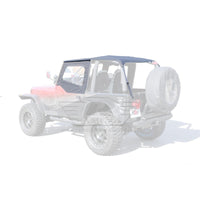 Thumbnail for Rampage 1992-1995 Jeep Wrangler(YJ) Frameless Soft Top Kit - Black Diamond