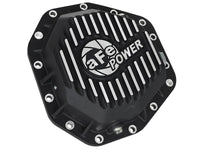 Thumbnail for aFe Power Pro Ser Rear Diff Cover Black w/Mach Fins 2017 Ford Diesel Trucks V8-6.7L(td) Dana M275-14