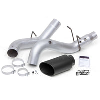 Thumbnail for Banks Power 17-19 Chevy Duramax L5P 2500/3500 Monster Exhaust System w/ Black Tip