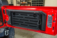 Thumbnail for DV8 Jeep JL Tailgate Mounted Table (Trail Table) - Black