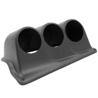 Thumbnail for Autometer 99-03 Ford Super Duty 52mm Black Triple Dash Top Pod