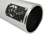 Thumbnail for aFe SATURN 4S 4in SS Intercooled Exhaust Tip - Polished 4in In x 5in Out x 12in L Bolt-On