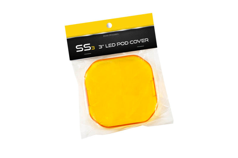 Diode Dynamics SS3 LED Pod Cover Round - Yellow