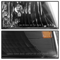 Thumbnail for Xtune Ford Ranger 93-97 Crystal Headlights w/ Corner Lights 4pcs Sets Black HD-JH-FR93-SET-BK