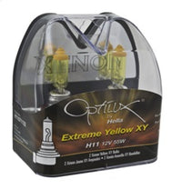 Thumbnail for Hella Optilux H11 55W XY Extreme Yellow Bulbs (Pair)