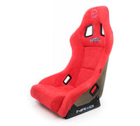 Thumbnail for NRG FRP Bucket Seat ULTRA Edition - Medium (Red Alcantara/Pearlized Back)