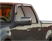 Thumbnail for AVS 06-08 Lincoln Mark LT Ventvisor Outside Mount Front & Rear Window Deflectors 4pc - Chrome