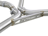 Thumbnail for aFe MACH Force-Xp 3.5in. 304 SS C/B Exhaust w/o Muffler 15-18 BMW X5 M V8-4.4L (tt) - Black Tip