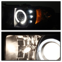 Thumbnail for Spyder Dodge Ram 1500 94-01 Sport Projector Headlights LED Halo LED Blk Smke PRO-YD-DR94-HL-AM-BSM