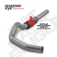 Thumbnail for Diamond Eye KIT 5in CB MFLR RPLCMENT PIPE SGL AL: 2004.5-2007.5 DODGE CUMMINS 600