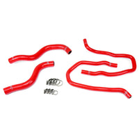 Thumbnail for HPS Red Reinforced Silicone Radiator + Heater Hose Kit for Honda 13-17 Accord 2.4L LHD