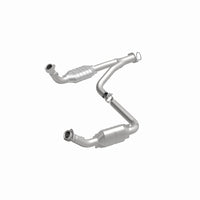Thumbnail for MagnaFlow Conv DF 07-09 Chevrolet/GMC Silverado/Sierra 2500 HD 6.0L Y-Pipe Assembly excludes Classic