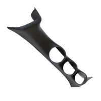 Thumbnail for Autometer 08-10 Ford Super Duty 52mm Black Triple Pilillar