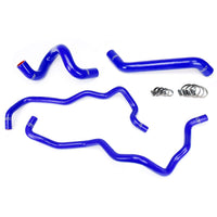 Thumbnail for HPS Blue Reinforced Silicone Radiator + Heater Hose Kit for Jeep 07-11 Wrangler JK 3.8L V6 Left Hand Drive