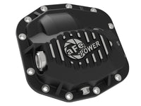 Thumbnail for aFe Pro Series Front Differential Cover Black 2018+ Jeep Wrangler (JL) V6 3.6L (Dana M186)