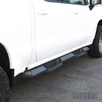 Thumbnail for Westin 2019 Chevrolet Silverado/Sierra 1500 Crew Cab Xtreme Nerf Step Bars - Textured Black