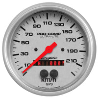 Thumbnail for Autometer Ultra-Lite 5in. 225KM/H (GPS) Speedometer Gauge