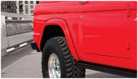 Thumbnail for Bushwacker 66-77 Ford Bronco Cutout Style Flares 2pc - Black