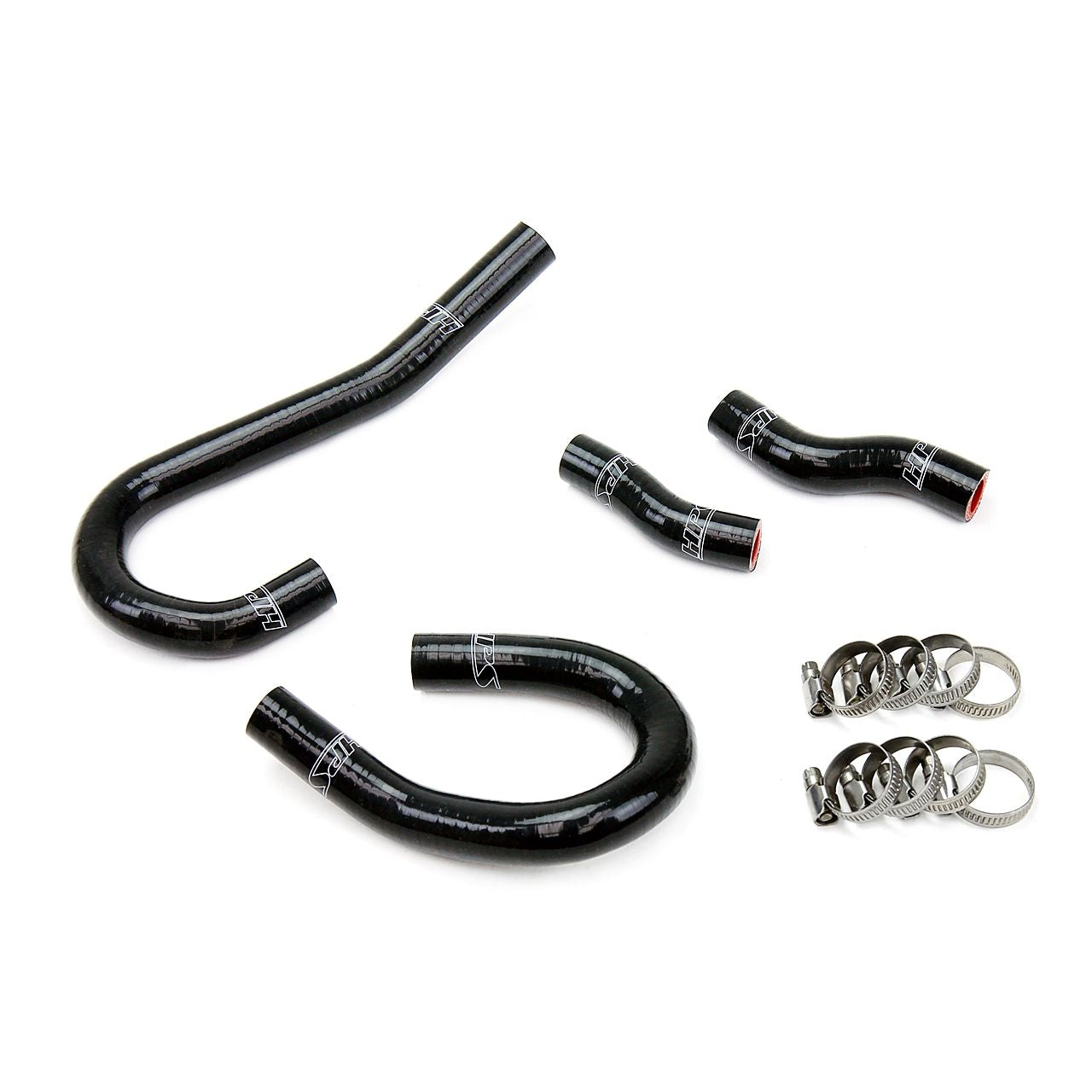 HPS Black Reinforced Silicone Heater Hose Kit Coolant for Jeep 12-15 Grand Cherokee WK2 SRT8 6.4L