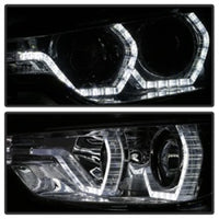 Thumbnail for Spyder 12-14 BMW F30 3 Series 4DR Projector Headlights - LED DRL - Smoke (PRO-YD-BMWF3012-DRL-SM)