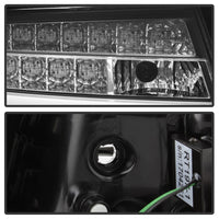 Thumbnail for Spyder 09-12 Audi A6 LED Tail Lights - Black (ALT-YD-AA609-LED-BK)