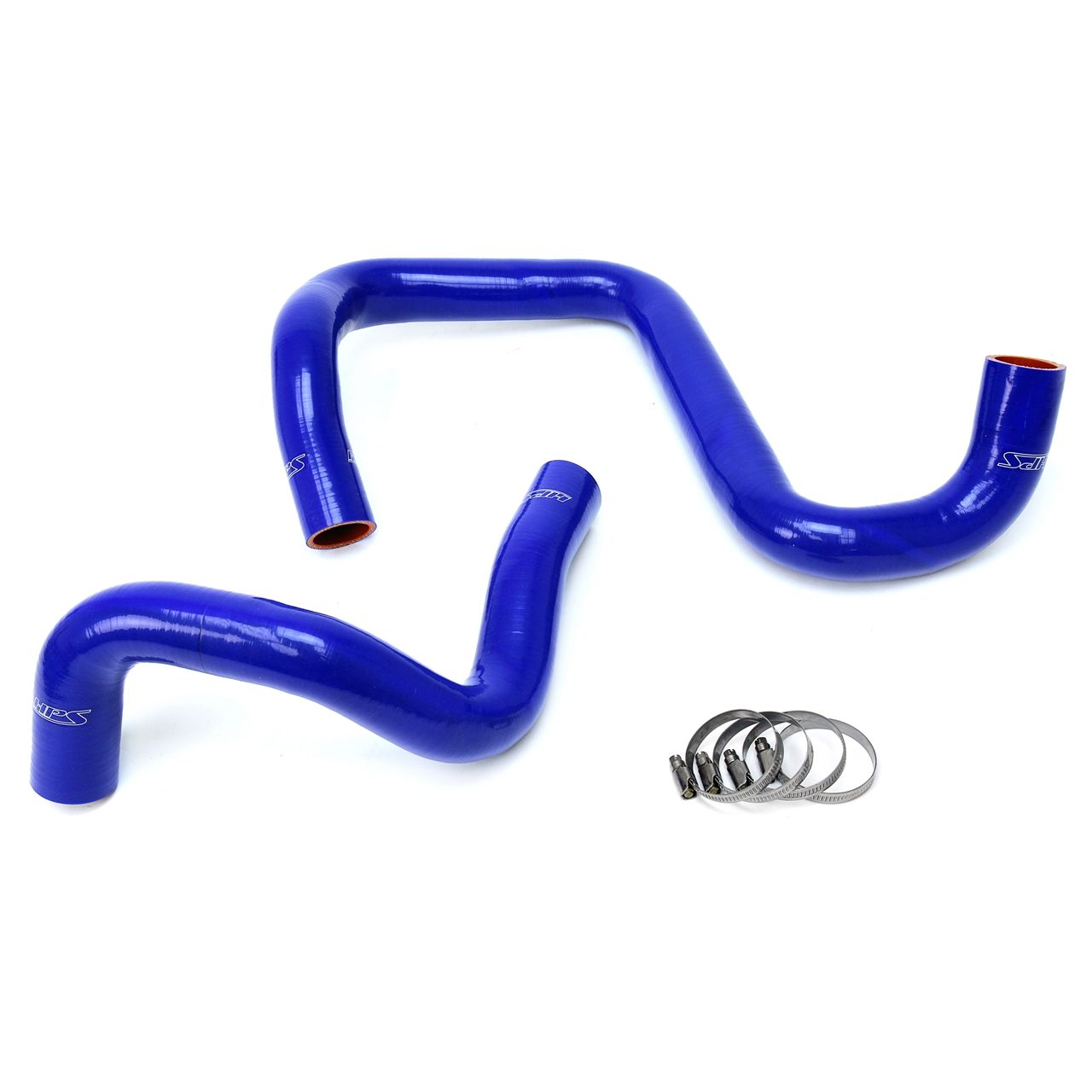 HPS Blue Reinforced Silicone Radiator Hose Kit Coolant for Jeep 12-17 Wrangler JK & Unlimited 3.6L V6