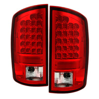 Thumbnail for Spyder Dodge Ram 02-06 1500/Ram 2500/3500 03-06 LED Tail Light Red Clear ALT-YD-DRAM02-LED-RC