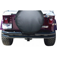Thumbnail for Rampage 1976-1983 Jeep CJ5 Double Tube Rear Bumper - Black
