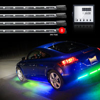 Thumbnail for XK Glow 3 Million Color XKGLOW LED Accent Light Car/Truck Kit 8x24In Tubes