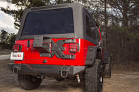 Thumbnail for Rugged Ridge Spartacus HD Tire Carrier Whl Mount 87-06 YJ/TJ