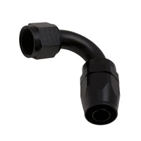 Thumbnail for DeatschWerks 10AN Female Flare Swivel 120-Degree Hose End CPE - Anodized Matte Black